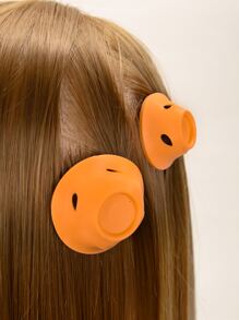 10pcs Hair Curling Roller - Orange - View 2