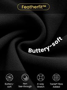 GLOWMODE 24吋featherfit™高腰扣式貨物口袋緊身褲 - 黑色 - 查看 8
