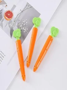 5pcs Carrot Design Sealing Clip - Multicolor - View 2