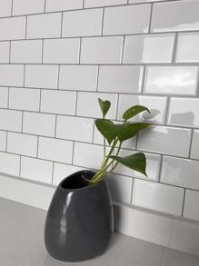 3D Gel Resin Plain Brick Pattern Wall Sticker Giấy dán tường Thích hợp để trang trí tường nhà - Nhiều màu - Xem 6