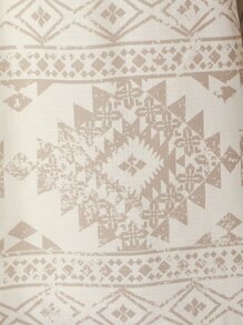 GENTILAND 男士几何印花和服和短裤（不含 T 恤）、和服、度假、我爱我的男朋友、色彩鲜艳、男朋友礼物、波西米亚风 - 彩色 - 查看 5