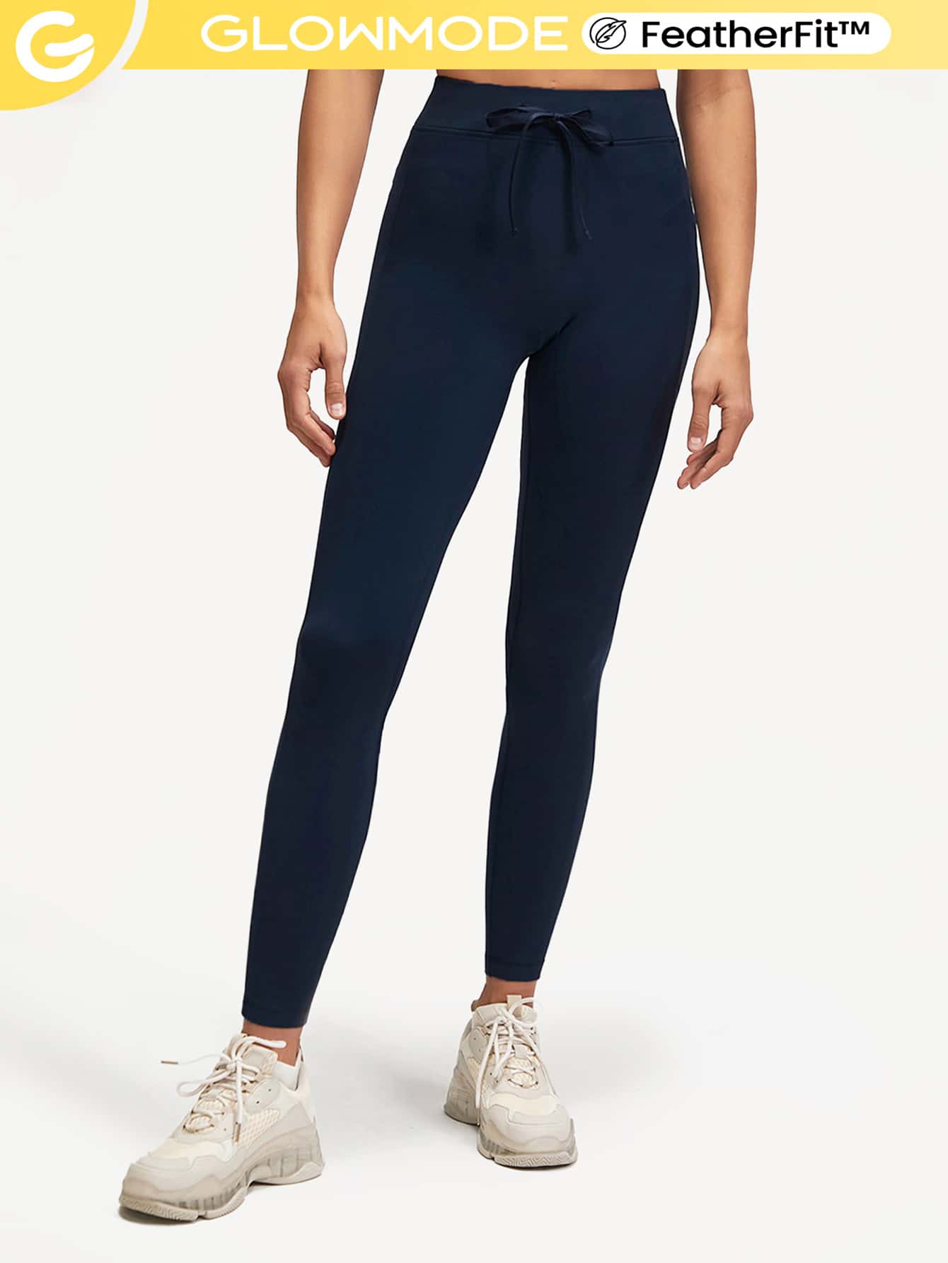 24" FeatherFit™ Drawstring Pocket Leggings