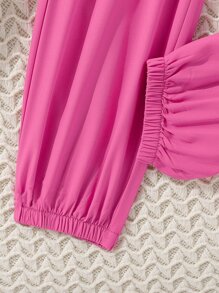 Girls Cami Top & Butterfly Print Tee & Joggers - Multicolor - View 8