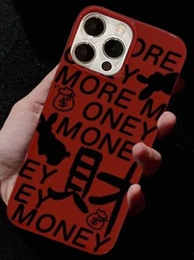 Funda para móvil con estampado de letra - Multicolor - Ver 2