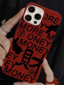 Funda para móvil con estampado de letra - Multicolor - Ver 5