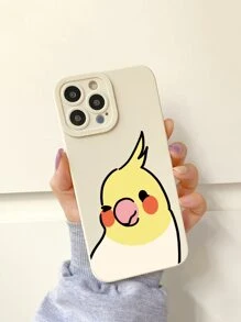 Funny Parrot Phone Case Compatible With Iphone 15promax, Xiaomi, Samsung Protective Cover - Multicolor - View 3