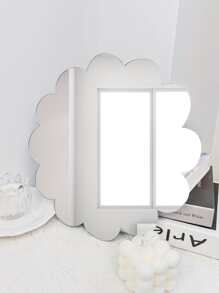 1 miếng dán tường gương hình dạng bất đối xứng, miếng dán gương Acrylic dày 2mm, thích hợp cho phòng ngủ, phòng khách, phòng tắm, nhà bếp. Quà tặng tốt nhất - Bạc - Xem 5