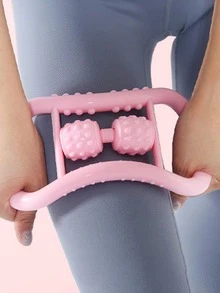 Minimalist Yoga Massage Roller - Pink - View 2