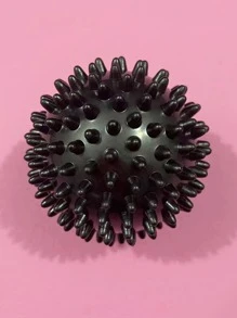 1pc Yoga Massage Ball - Black - View 4