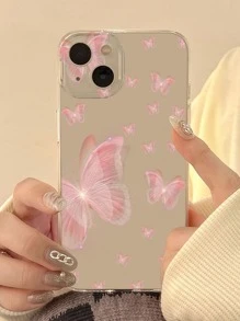 蝴蝶樣式手機殼 - 彩色 - 查看 3