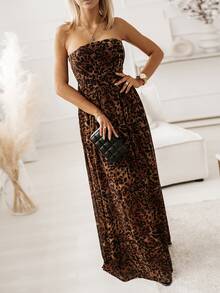 Đầm Dây kéo In hoa Báo Giải trí - Nhiều màu - Xem 4