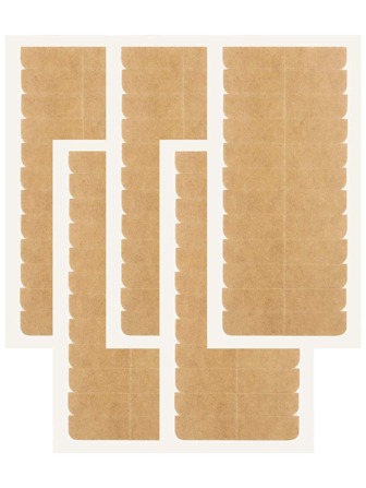 60 piezas, pestañas de cinta para extensiones de cabello, cintas de extensión de doble cara para reemplazo, 4cm X 0,8cm