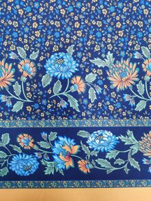 S BETRO Vestido con estampado floral de hombros descubiertos bajo con fruncido