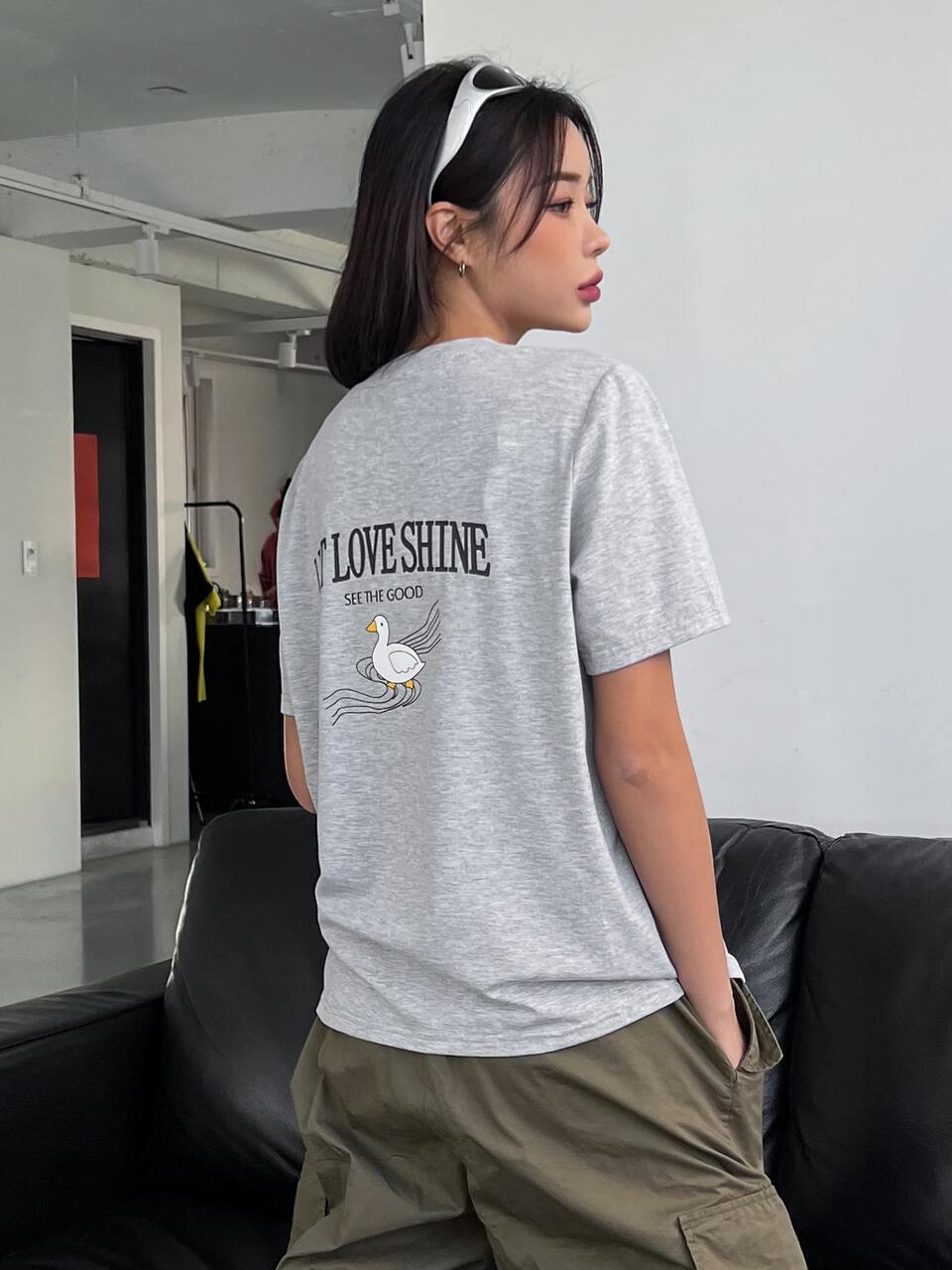 Duck & Letter Graphic Tee