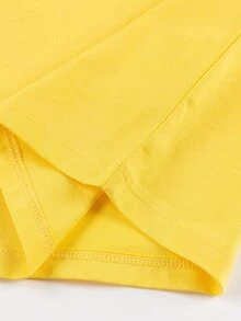 Tween Boys' Casual Comfortable Long Sleeve Printed T-Shirt - Yellow - View 5