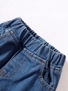Baby Boy Flap Pocket Side Jogger Jeans