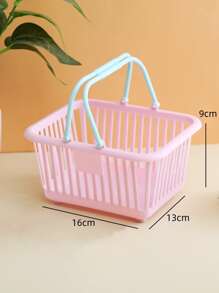 1pc Multifunction Stationery Storage Basket - Multicolor - View 2