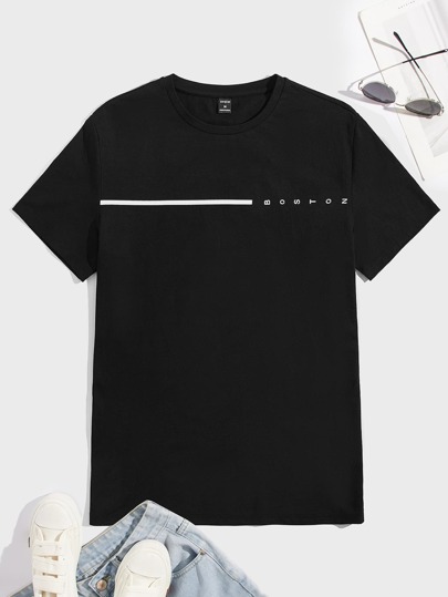 Guys Letter Graphic Tee