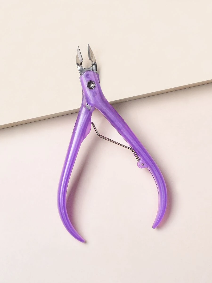 1入組不銹鋼指甲刀適用於厚指甲和向內生長趾甲片脚趾甲修建工具適合男士女士老年人鋒利曲綫專業修腳工具