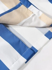 Manfinity Men Striped Lapel Neck Shirt - Multicolor - View 4