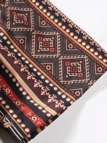 Manfinity RSRT Men Geo Print Shirt Without Tee - Multicolor - View 4