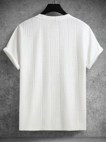 Manfinity Homme Men T-Shirts Fit Crew Neck Short Sleeve Summer Tee