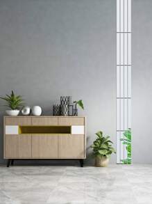 20pcs Rectangle Mirror Wall Sticker - Silver - View 3