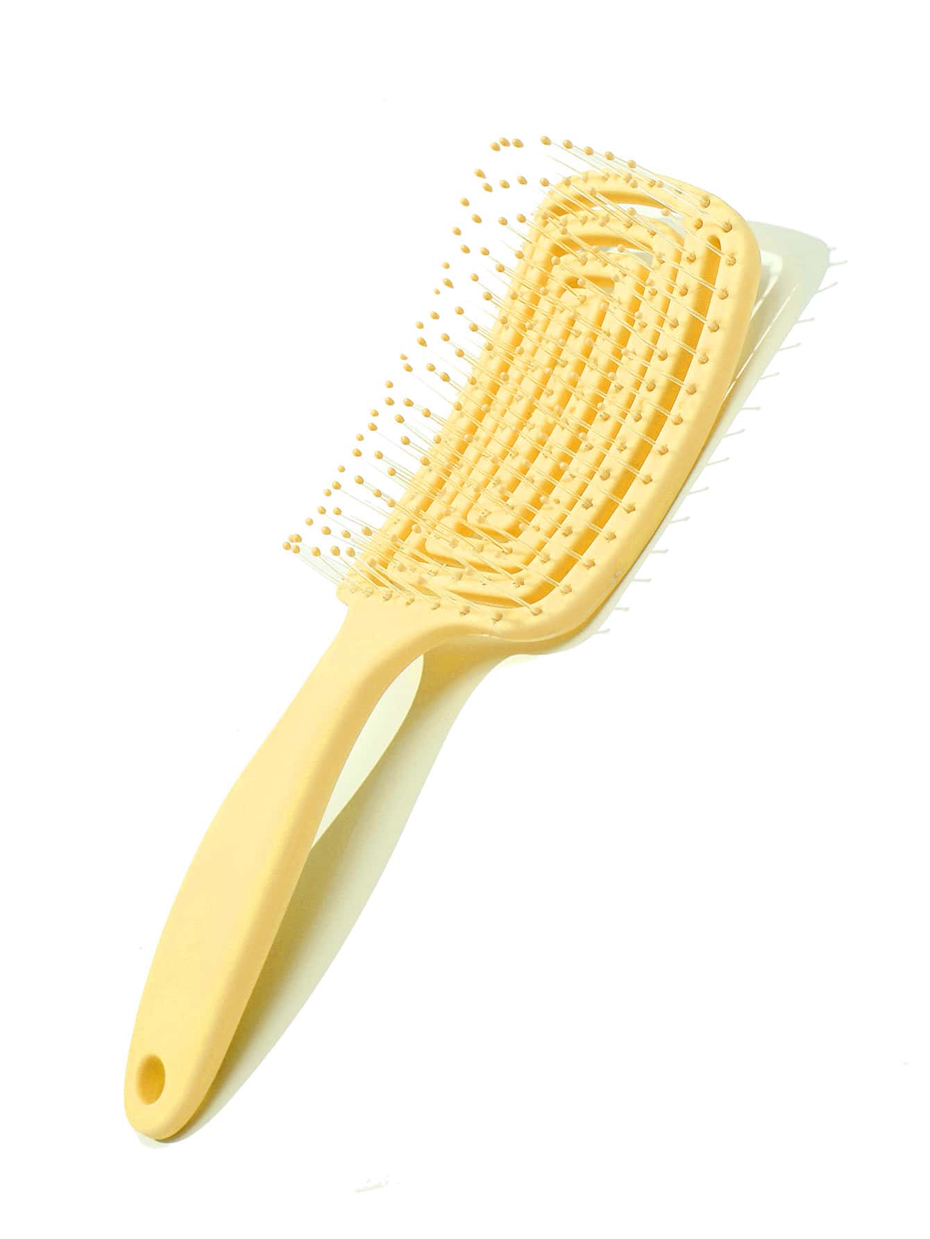 Bàn chải tóc có lỗ đệm - Màu vàng - Xem 1