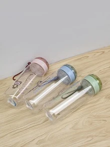 1 pieza Vaso de plástico estilo coreano - Multicolor - Ver 3