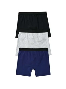 Boys 3pcs Tape Waist Boxer Brief - Multicolor - View 2