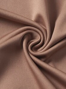 Manfinity Men Contrast Trim Polo Shirt & Drawstring Waist Shorts - Brown - View 3