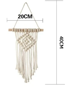 1入組編織流蘇壁掛