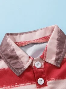 Bebé de color combinado Camisa polo & Shorts - Multicolor - Ver 6