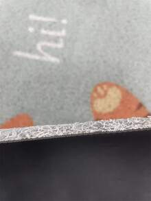 Blue Cartoon Tiger Floor Mat,Wear-resistant Shock-absorbing Non-slip Rug - Multicolor - View 3