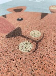 Blue Cartoon Tiger Floor Mat,Wear-resistant Shock-absorbing Non-slip Rug - Multicolor - View 4