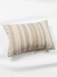 1 pieza Funda de almohada lumbar sin relleno con patrón geométrico - Multicolor - Ver 3