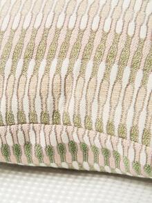 1 pieza Funda de almohada lumbar sin relleno con patrón geométrico - Multicolor - Ver 5