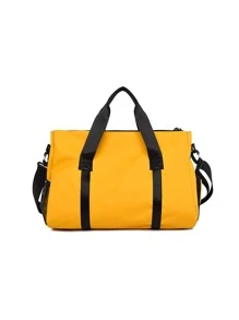 Large Capacity Fitness Training Bag - Yellow - View 2