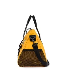 Large Capacity Fitness Training Bag - Yellow - View 4