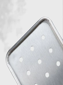 1入組不銹鋼餐具收納盒 - 銀色 - 查看 5