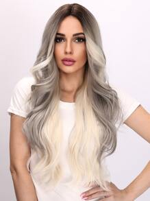 Peluca sintética extra larga ondulado - Degradado - Ver 1