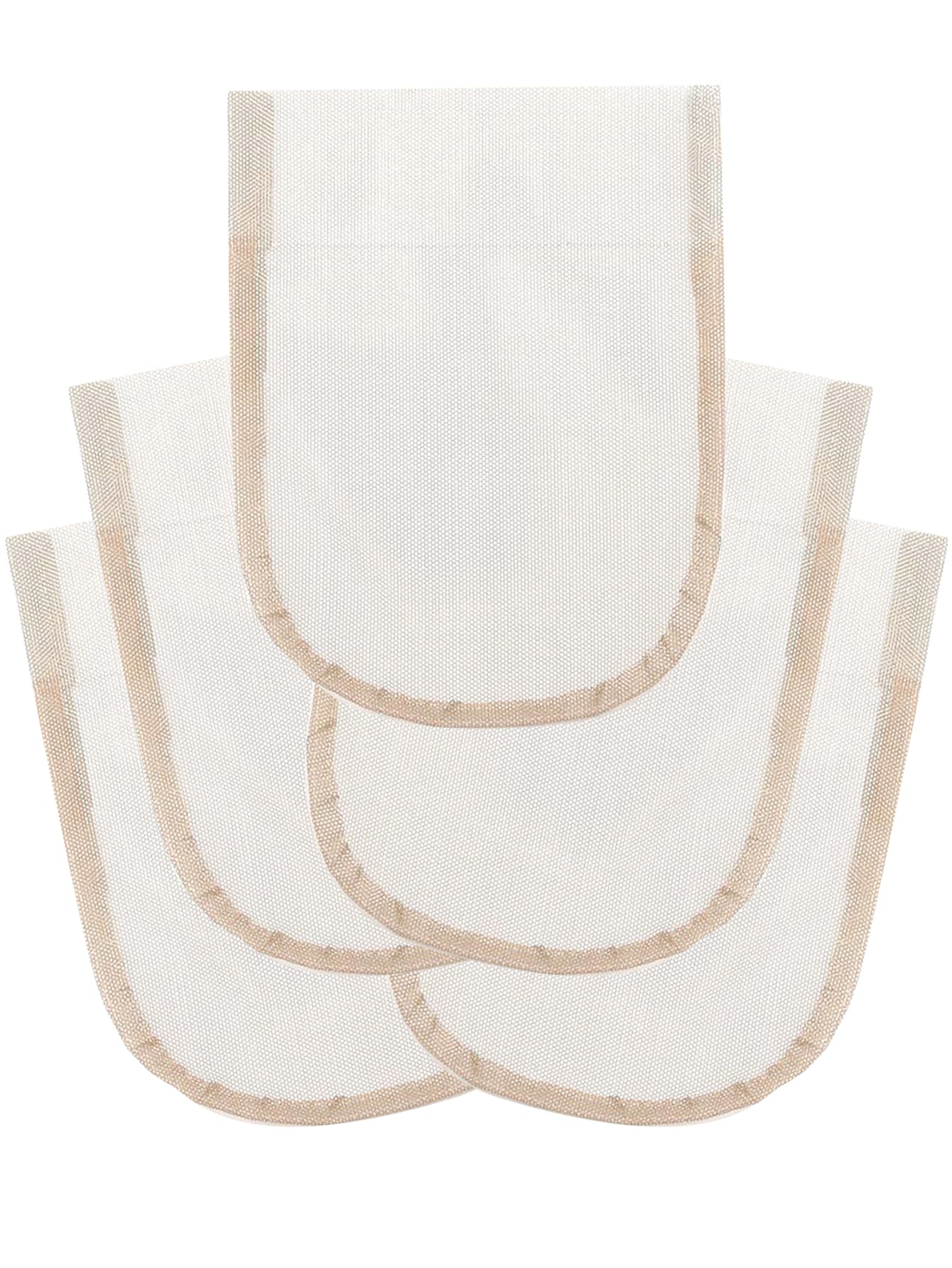 5 piezas Peluca con encaje red