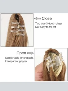 Medium Curly Ponytail Synthetic Hair Extension - Brown - View 3