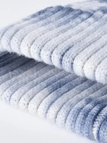 Đàn ông Tie Dye Beanie - Xanh và trắng - Xem 3