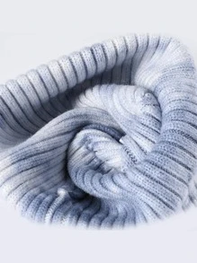 Đàn ông Tie Dye Beanie - Xanh và trắng - Xem 5