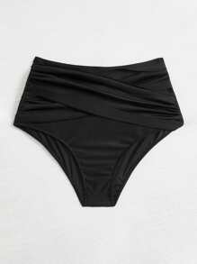 Swim Lushoire Summer Beach Plus High Waisted Bikini Panty