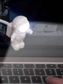 1 pieza astronauta en forma de Libro Luz - Blanco - Ver 2