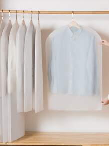 3pcs Solid Clothing Cover - White - View 1