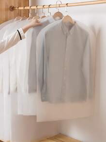 3pcs Solid Clothing Cover - White - View 3