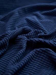 深藍色彈力沙發套 - 藏蓝色 - 查看 5